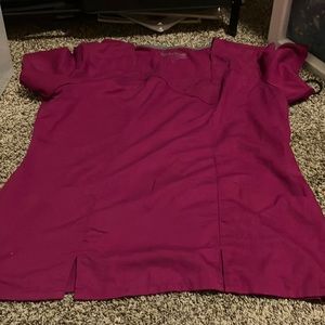 Different brand scrubs tops multiple sizes and colors